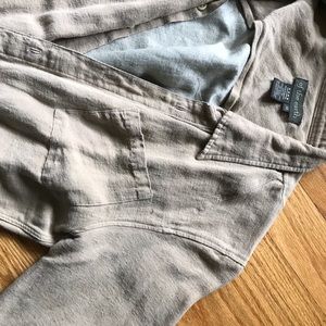 hemp/ cotton button down